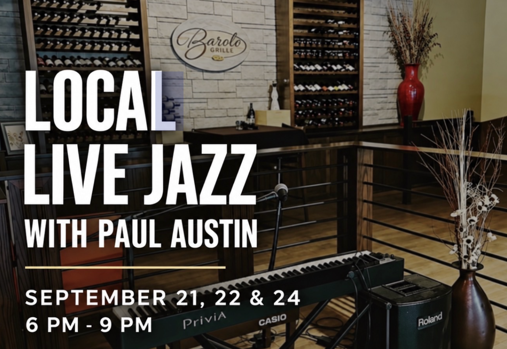 Live Jazz Coming to Barolo Grille in Downtown Salina