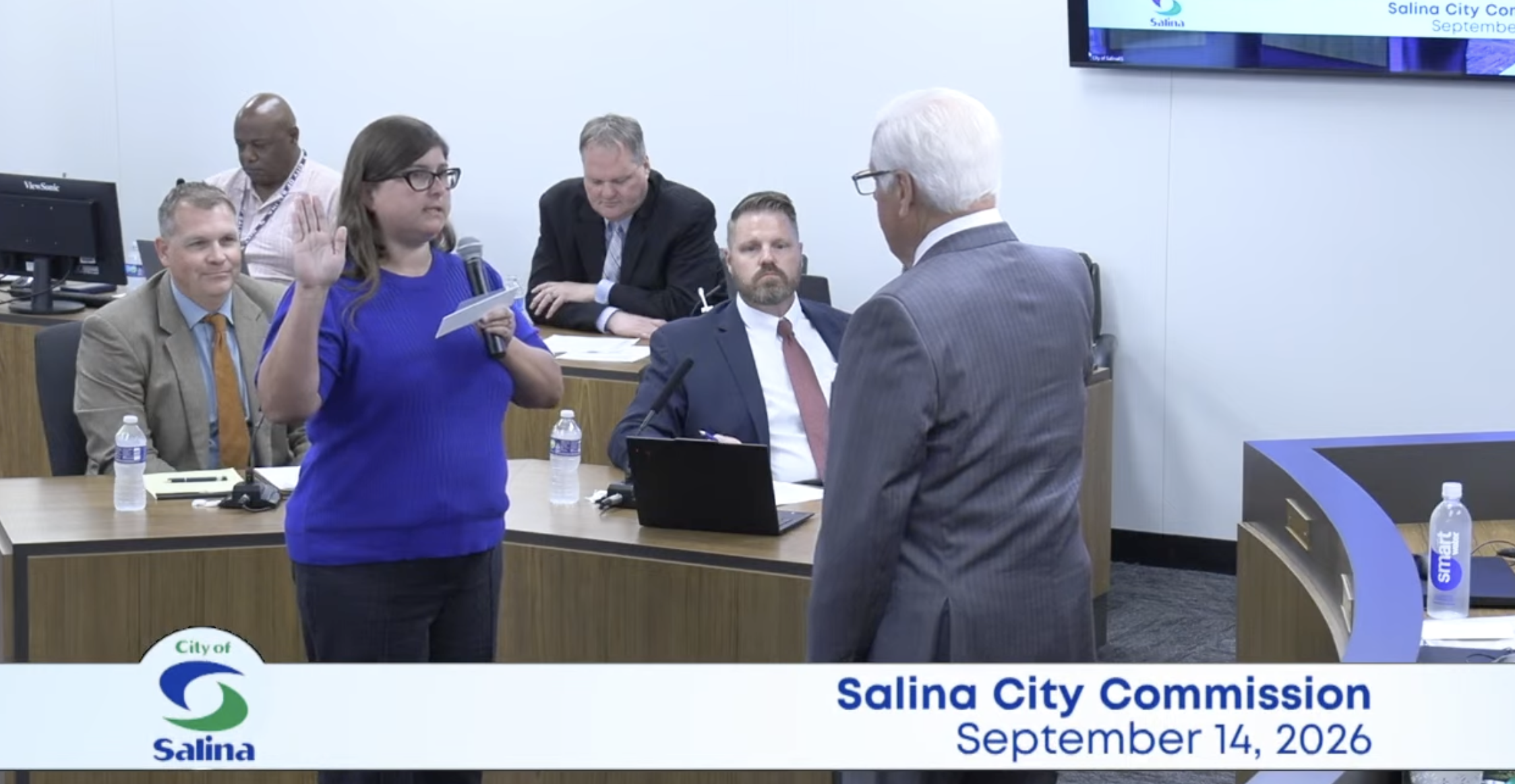 Gary Norris Takes Seat on Salina City Commission After Unanimous Vote