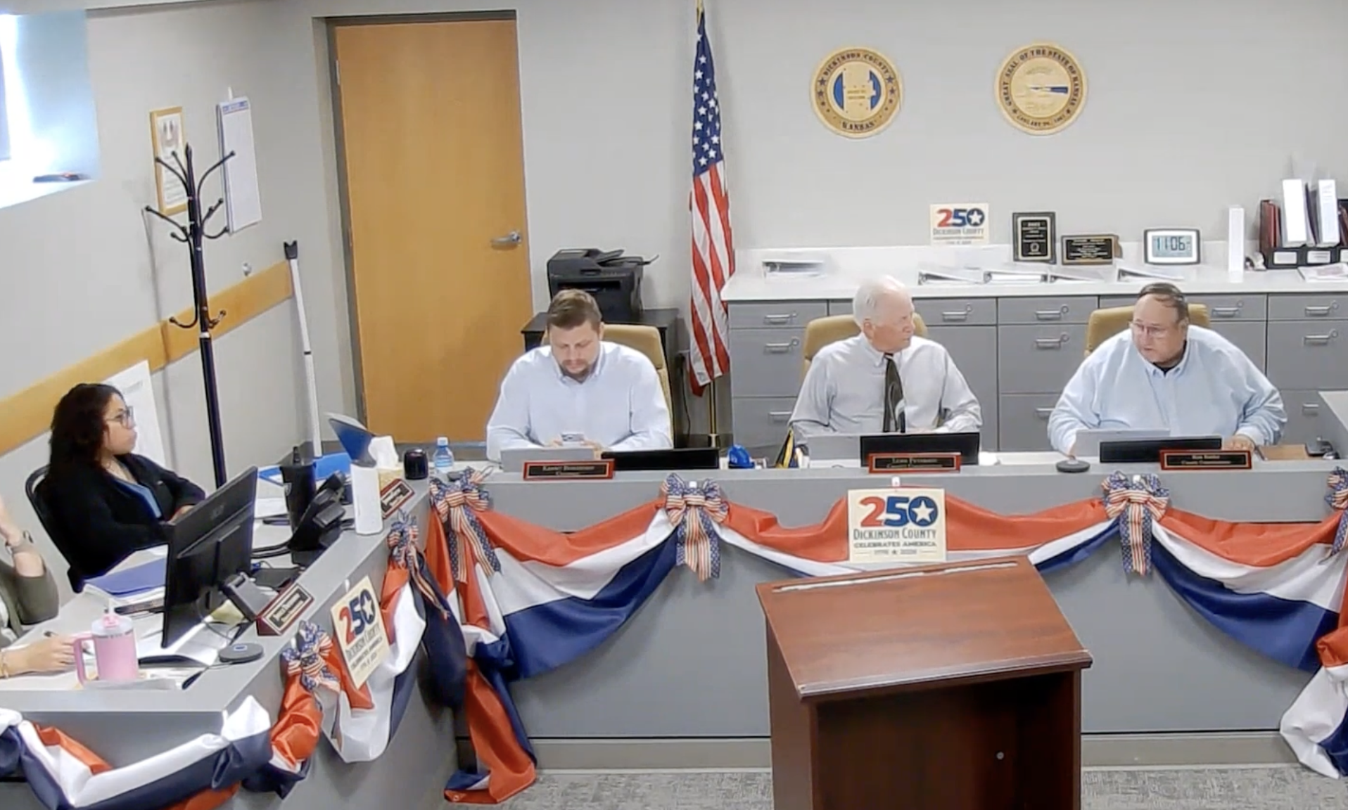 Dickinson County Weighs Cutting Commission Meetings From Four to Three or Two Per Month