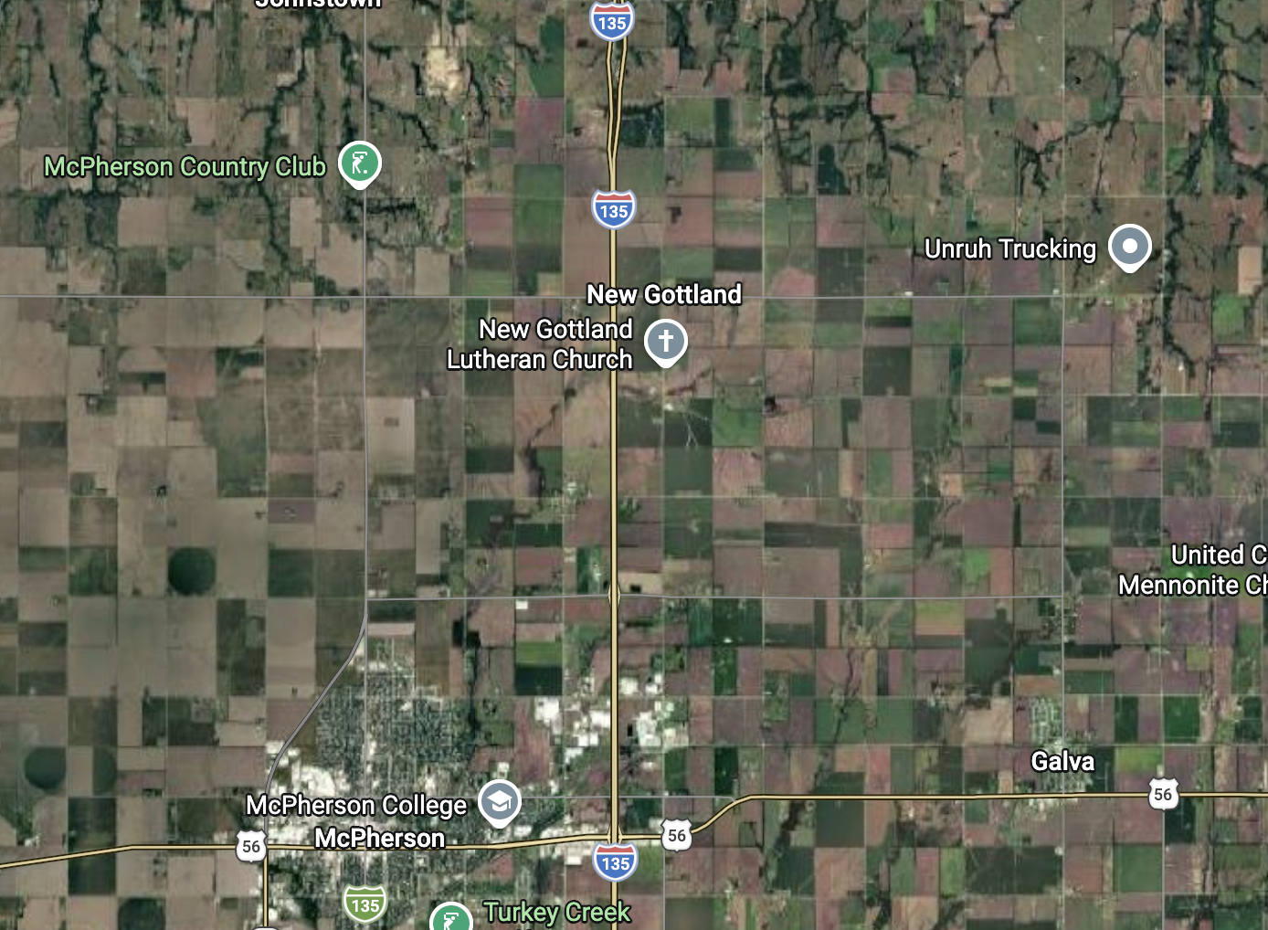 Injury crash south of Lindsborg Sunday
