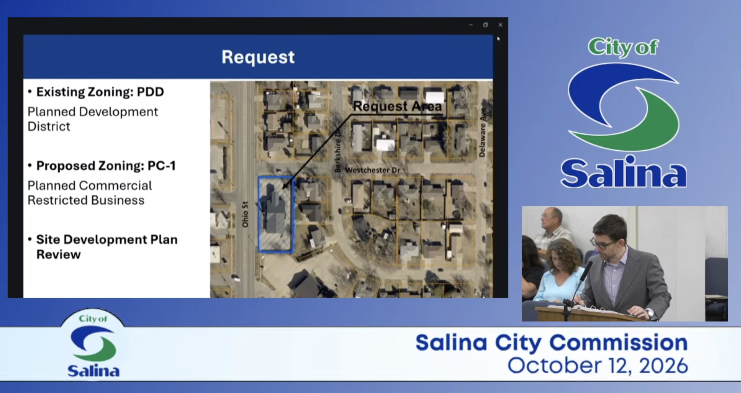 Commission Approves Rezoning for Eye Clinic at 605 S. Ohio Street