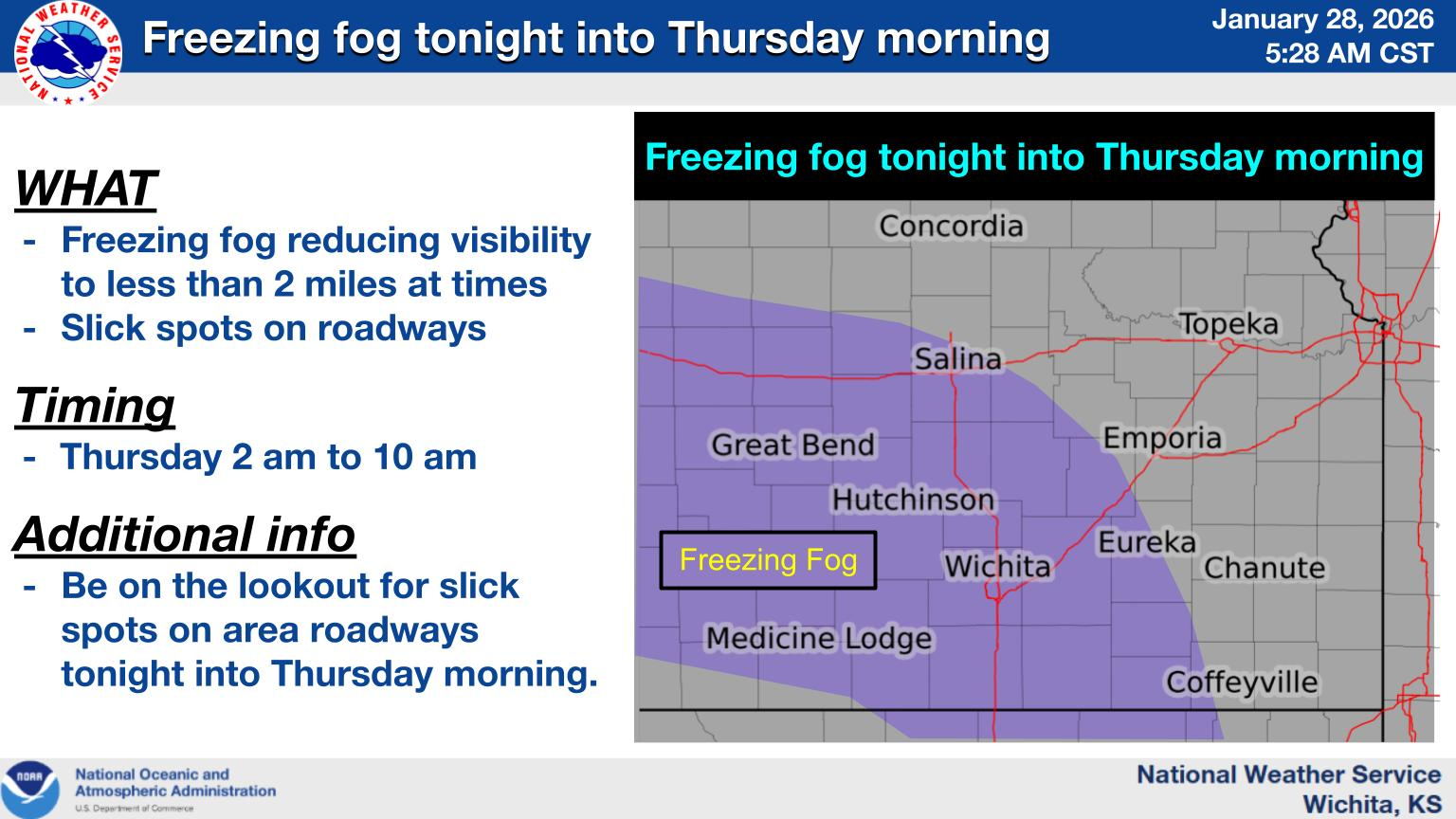 Freezing Fog Possible Tonight