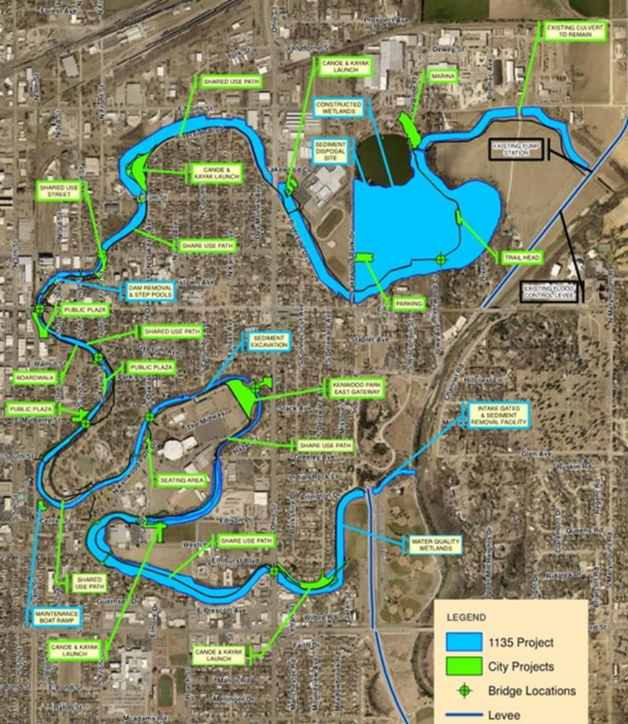 Salina’s River Renewal Funding Has Grown Beyond the $1.3 Million-a-Year Plan Presented in 2016