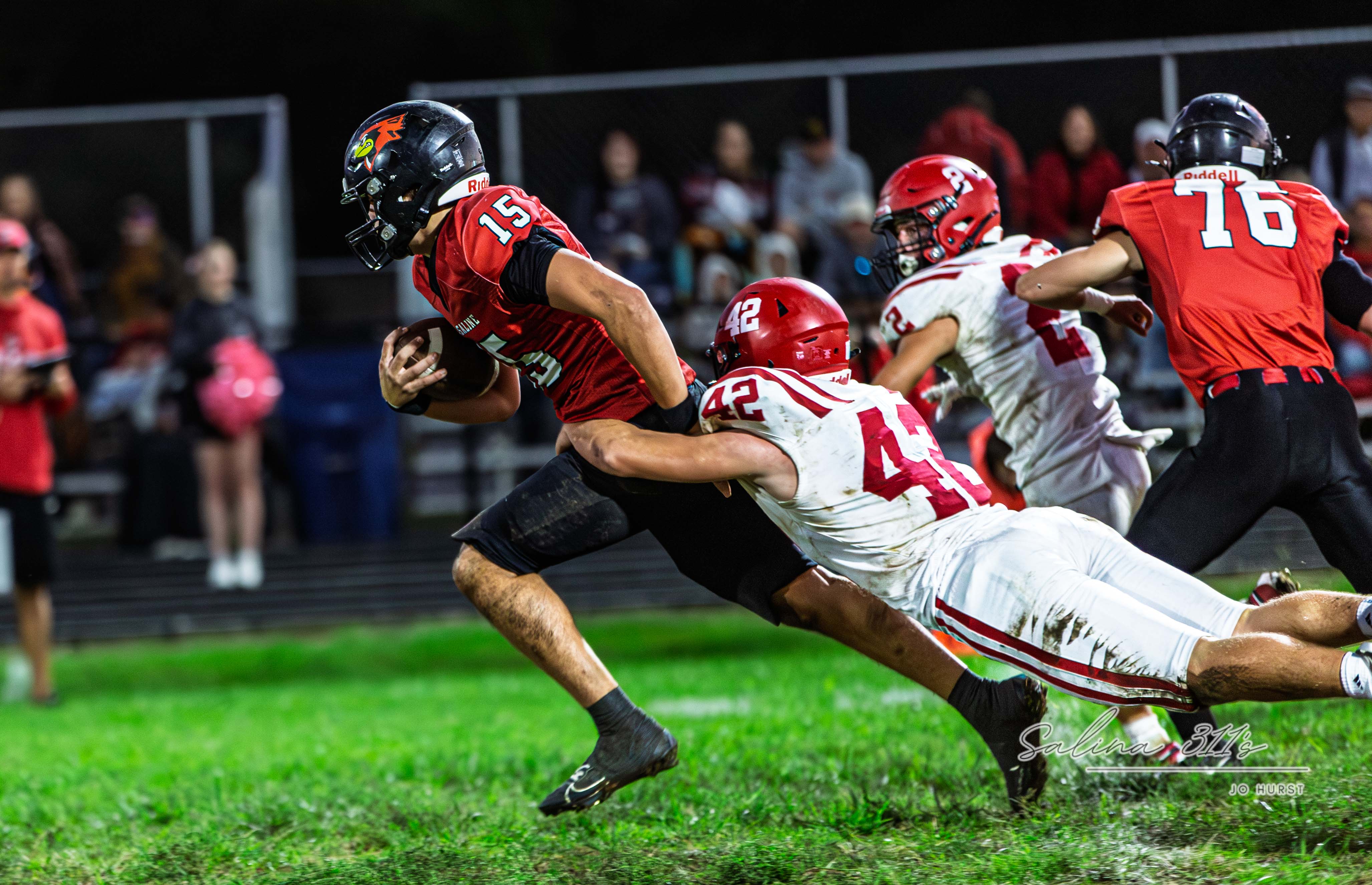 Ell-Saline Breaks Through in Second Half to Beat Hoxie 22-12 (Photo Gallery)