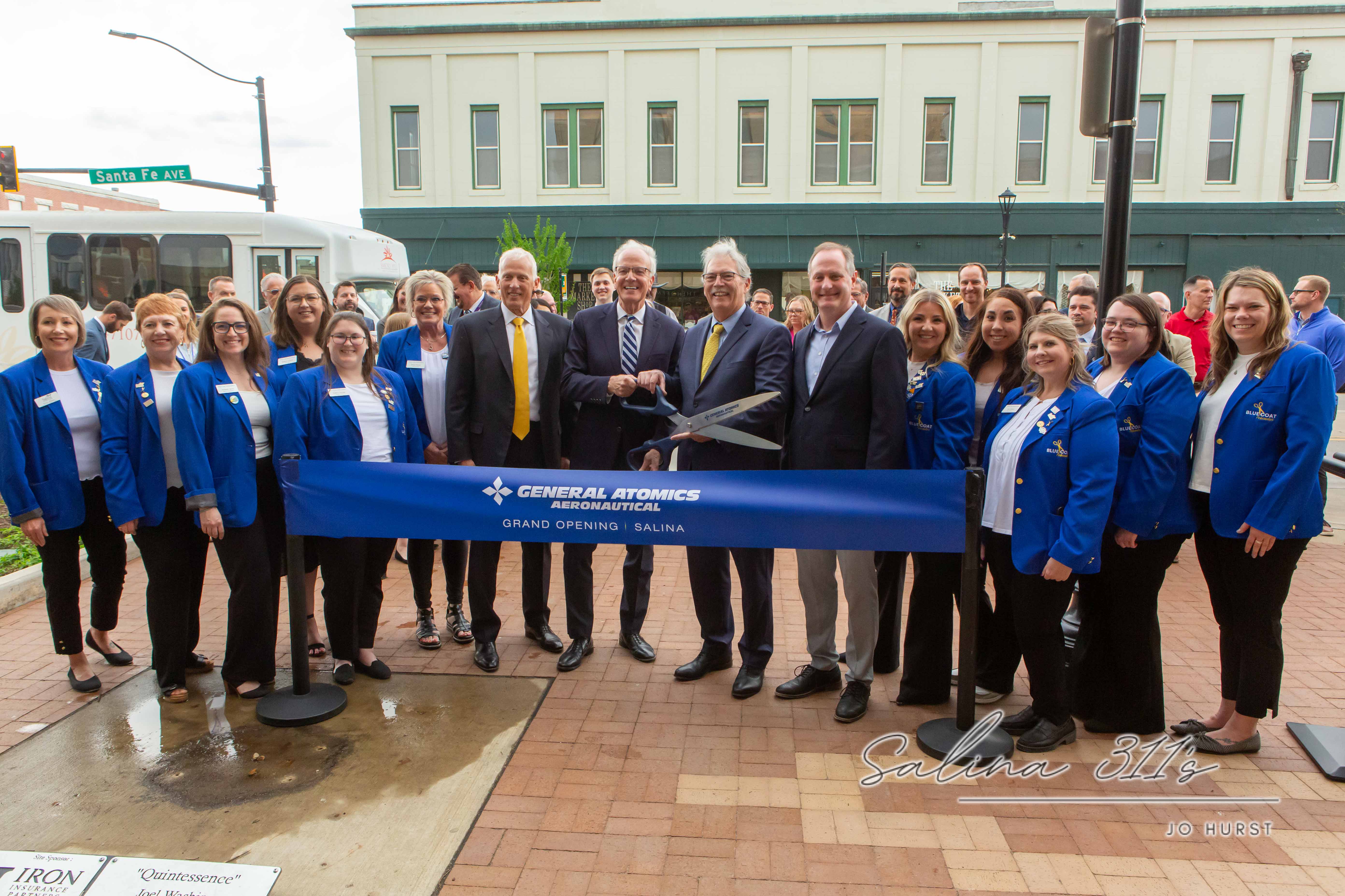 General Atomics Opens Downtown Salina Office, Holds Ribbon Cutting With Chamber