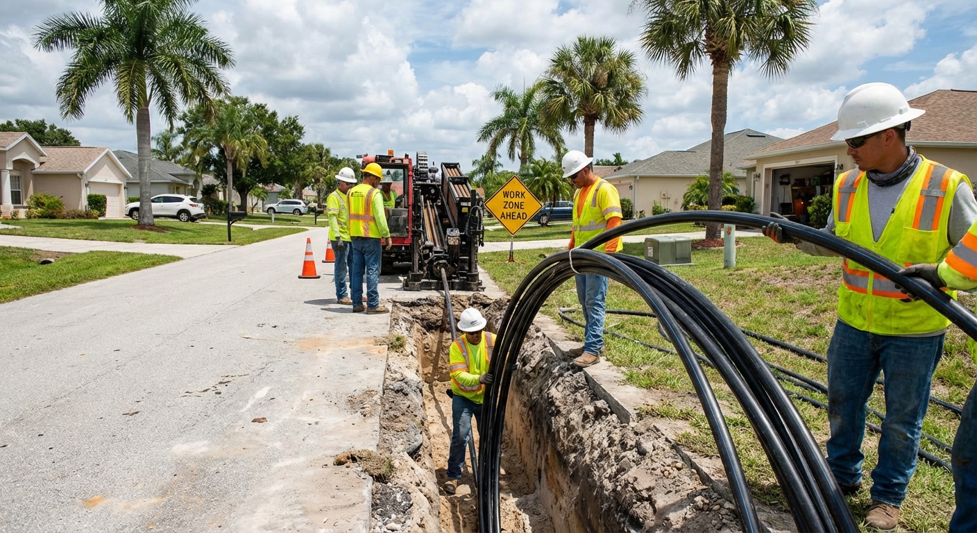 FPL Burying Power Lines in Palm Coast to Prevent Storm Outages