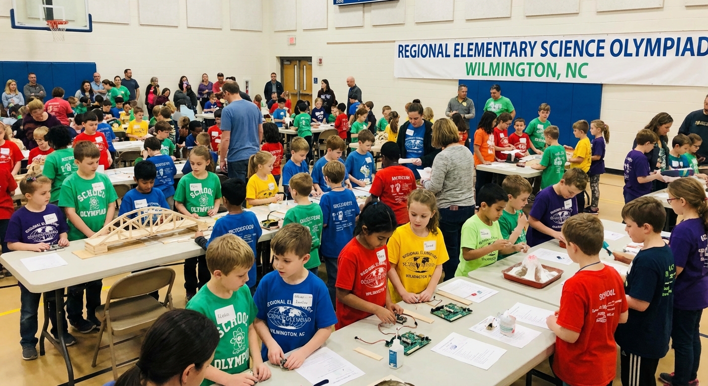 Over 250 Students Compete in Regional Elementary Science Olympiad in
