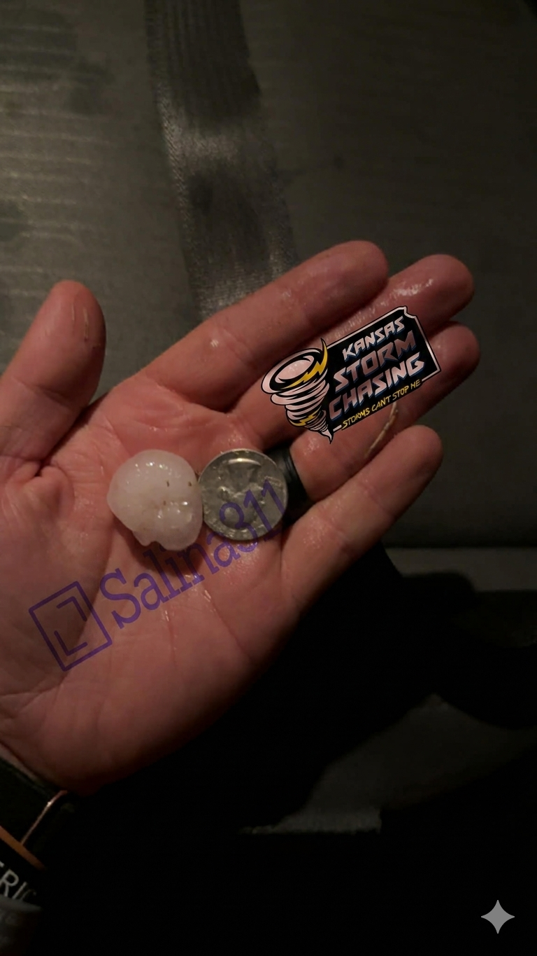 Quarter Size Hail 