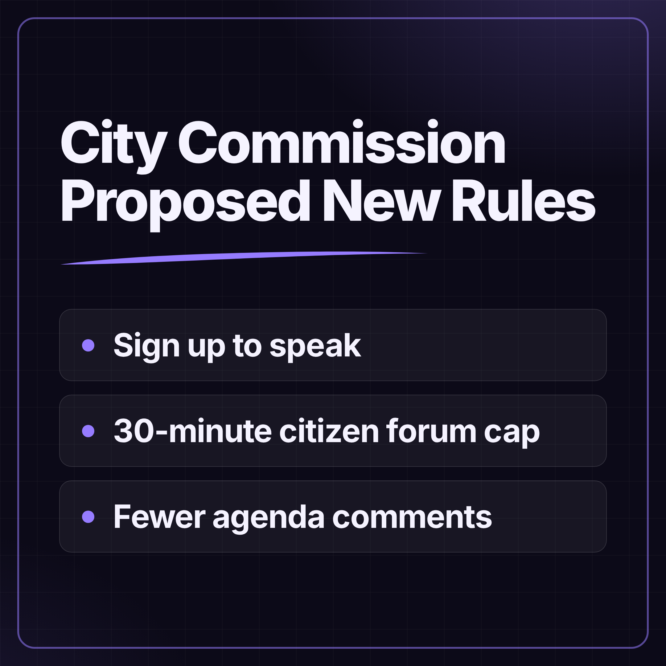 Salina Could Require Advance Sign-Up, Cap Public Comment Under Rules Review