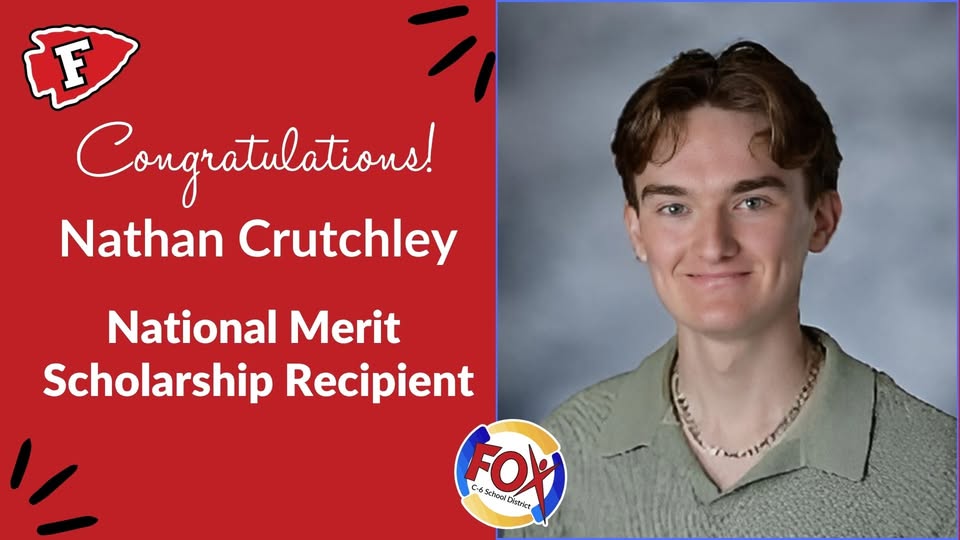 Fox High School Student Named National Merit Scholarship Recipient