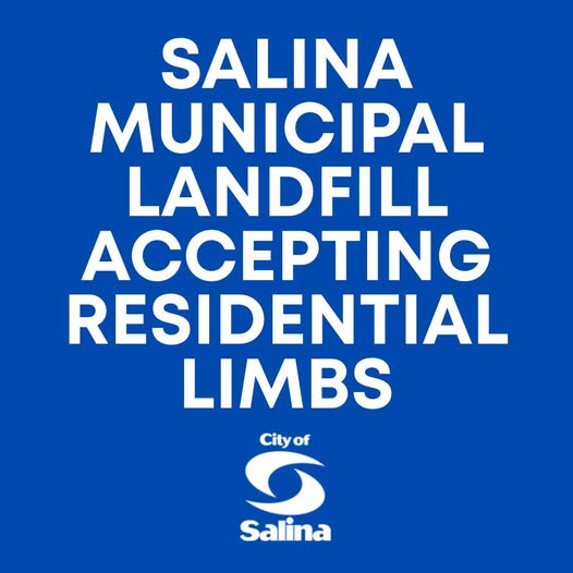Salina Municipal Landfill Now Accepting Residential Limbs