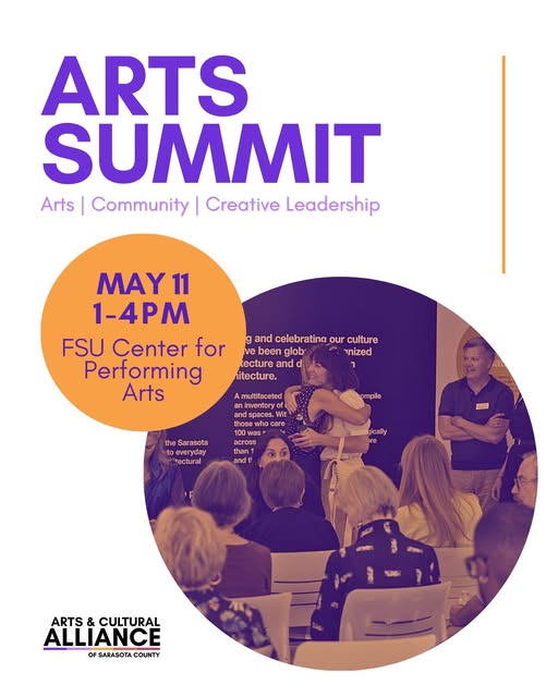 SRQ Arts Alliance Announces Annual Arts Summit in Sarasota