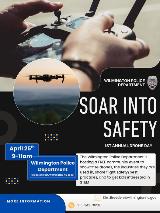 Wilmington Police to Host First Drone Day Event on April 25