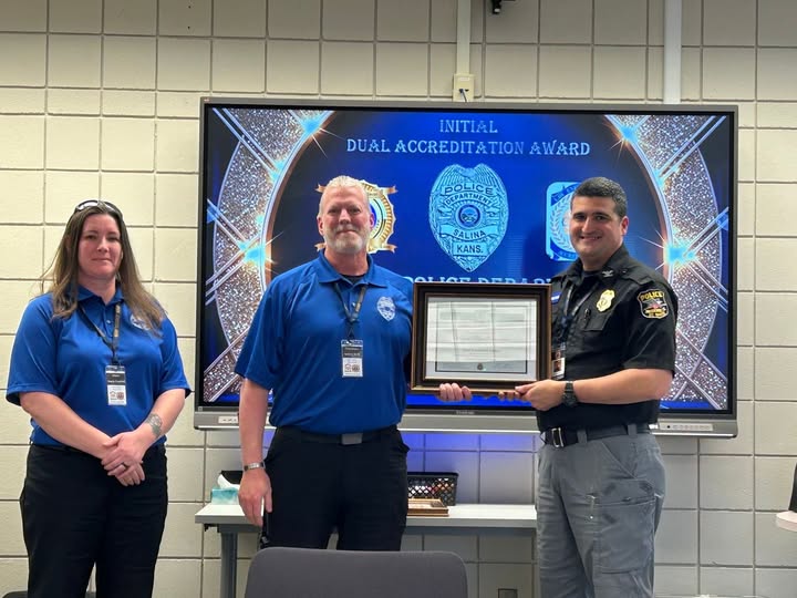 Salina Police Department Receives Dual Law Enforcement Accreditation