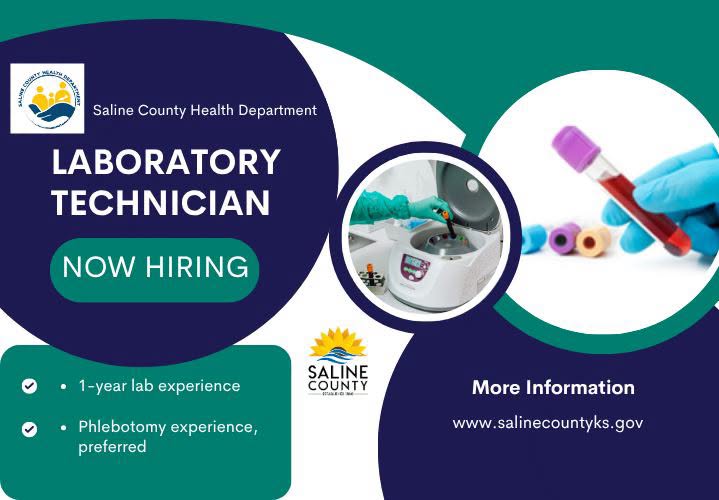 Saline County Health Department Hiring for Laboratory Technician