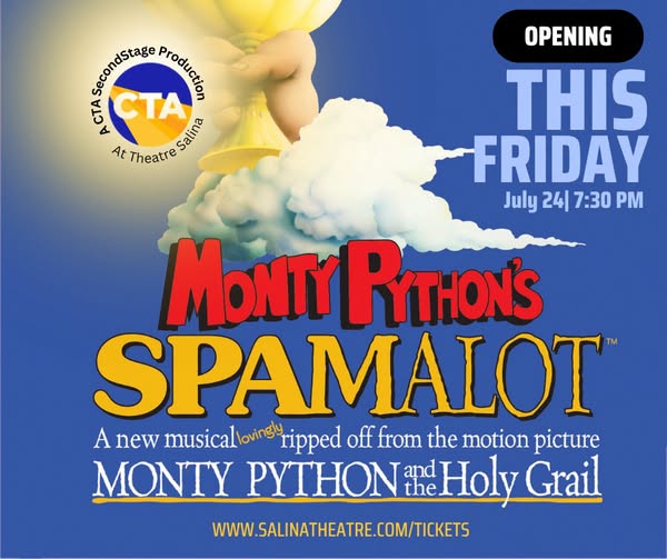 Theatre Salina to Present Monty Python's 'Spamalot'; Opening This Friday