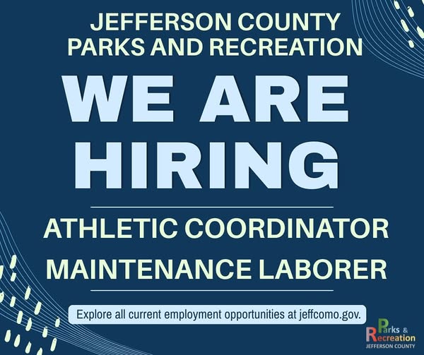 Jefferson County Parks & Recreation Lists Two Open Positions