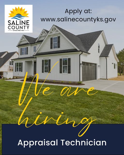 Saline County Accepting Applications for Appraisal Technician Position
