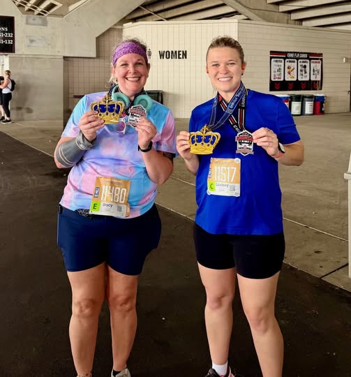 Two Oldham County Runners Complete Louisville Triple Crown of Running