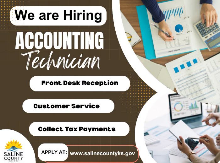 Saline County Accepting Applications for Accounting Technician Position