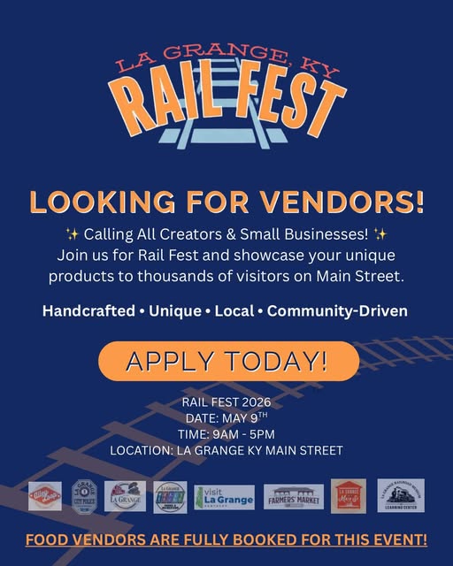 La Grange Main Street Program Accepting Vendor Applications for Rail Fest 2026