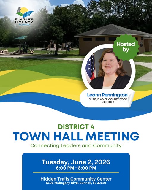 District 4 Town Hall Set for June 2 in Bunnell