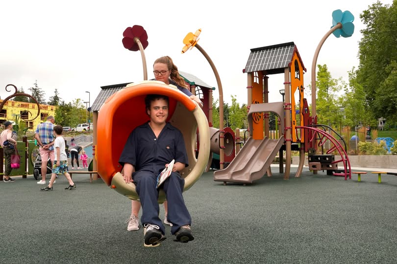 Inspirational Playground at Downtown Park Undergoing Partial Construction