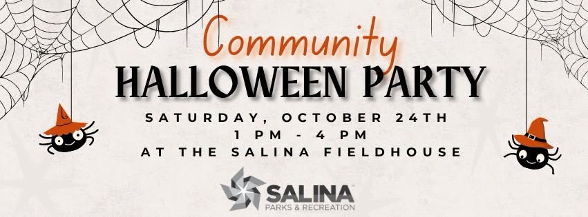 Salina Parks and Recreation sets annual Community Halloween Party for Oct. 24
