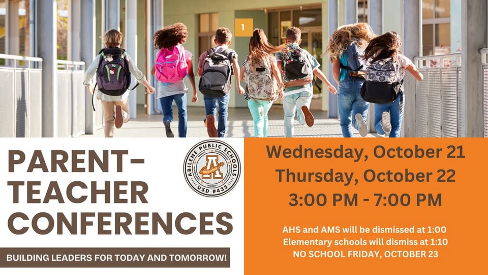 Abilene schools dismiss early Wednesday and Thursday for conferences; no school Friday