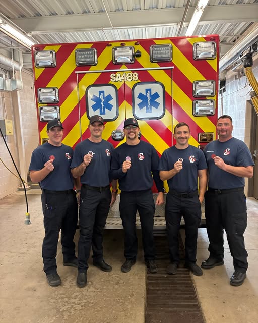 Salina Fire recognizes Shift 3 crew for cardiac arrest response