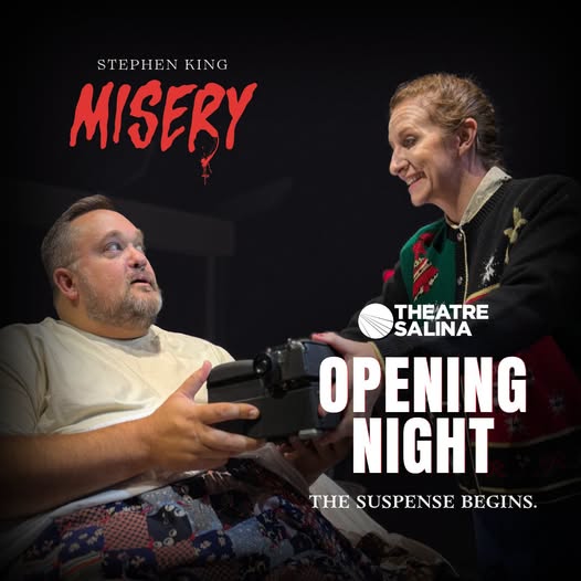 Theatre Salina opens Stephen King's Misery, running through Nov. 1