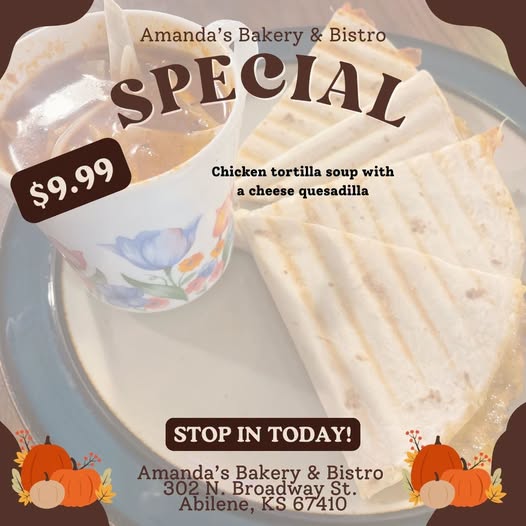 Amanda's Bakery And Bistro dishes up Chicken Tortilla Soup