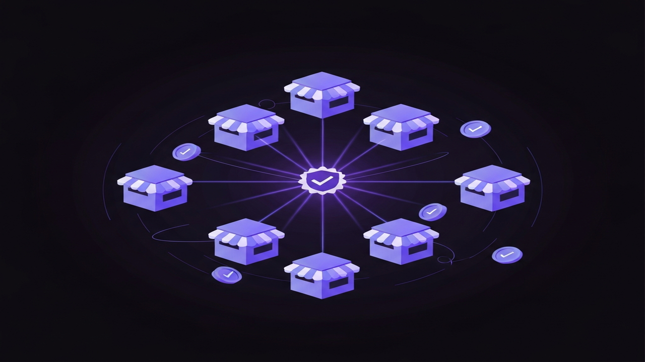 Launch a paid Verified Business program in your community. $99/year standard or $499/year category-exclusive — powered by Stripe Connect, live directly on your dashboard. New recurring revenue stream for Fractals operators.