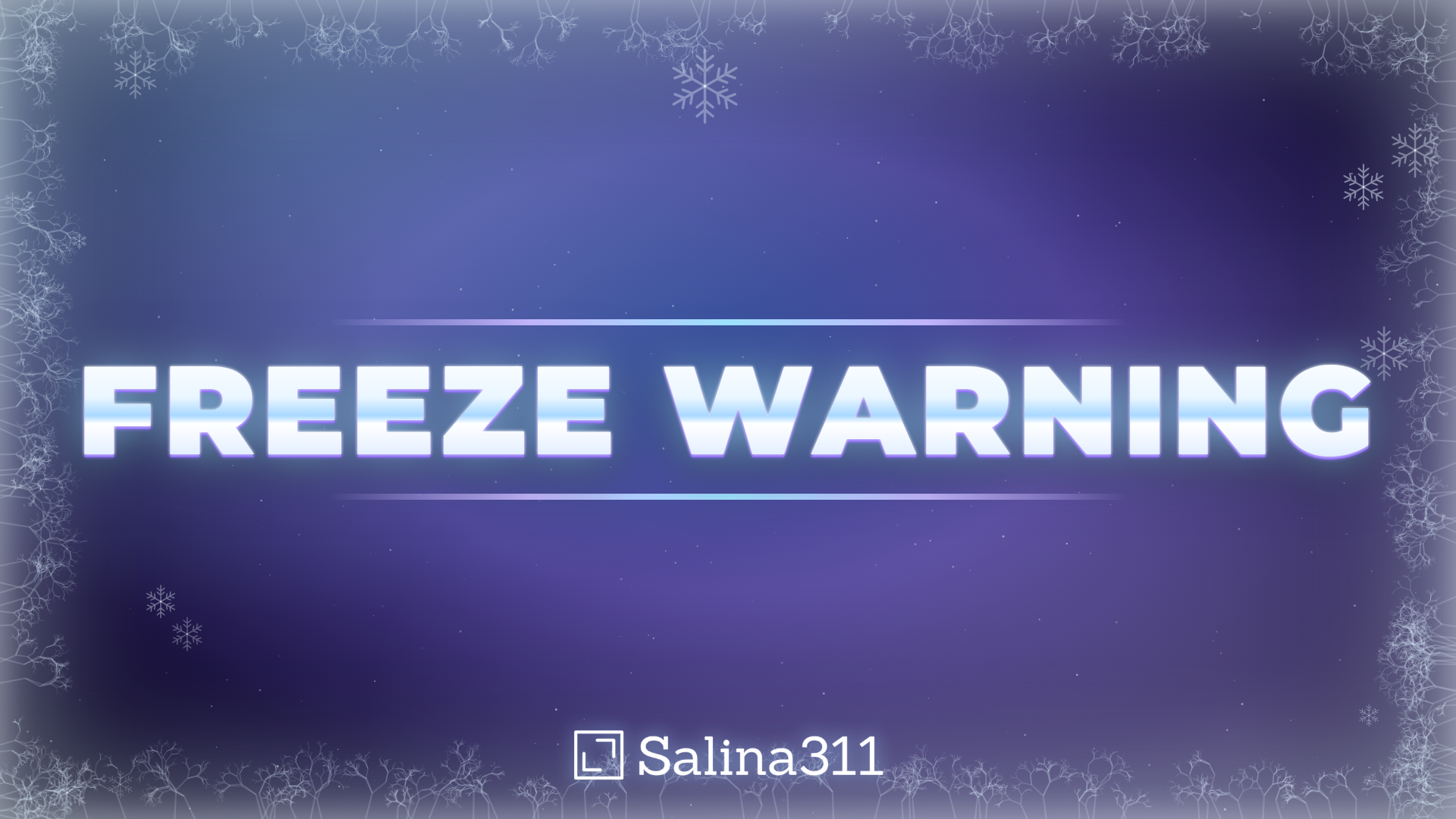 Freeze Warning Issued for Saline County Overnight Into Saturday Morning