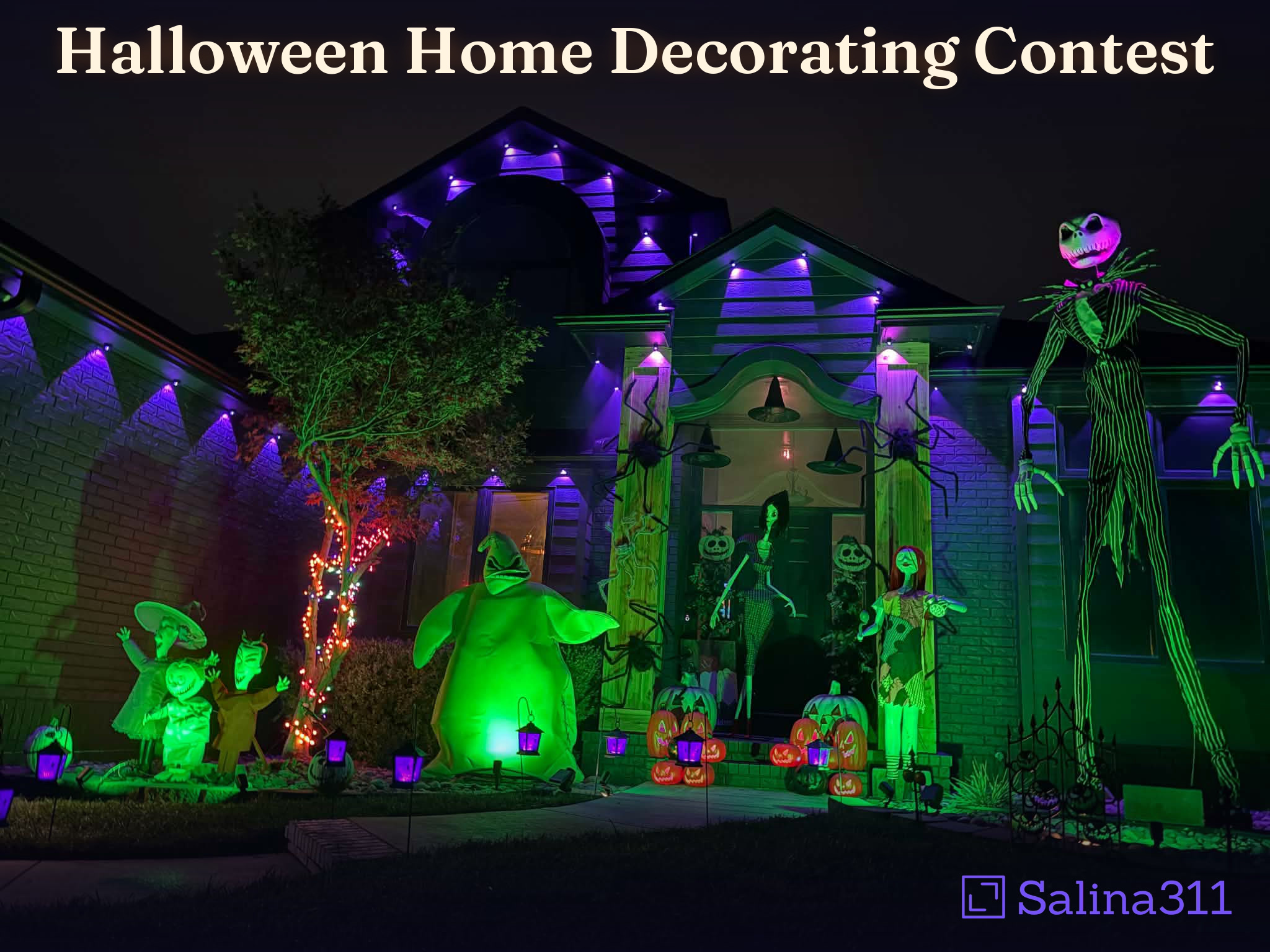 Spooky season showdown: First four homes enter Salina311's Halloween Home Decorating Contest