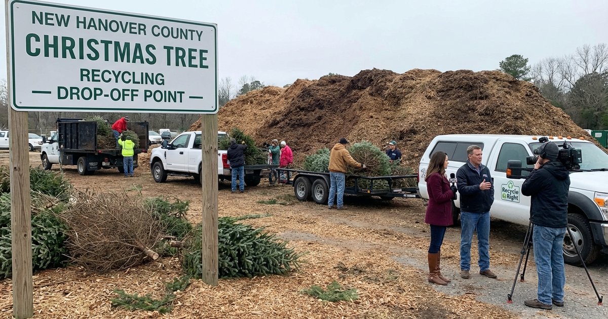 Christmas Tree Recycling Available in New Hanover County Through ...