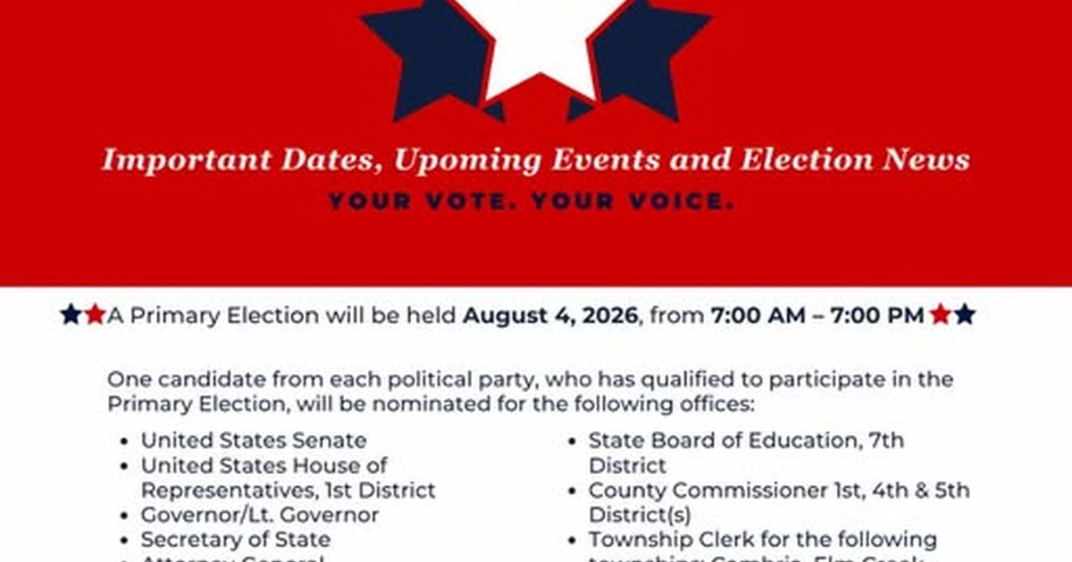 Saline County Primary Election Set for August 4, 2026 - Salina311