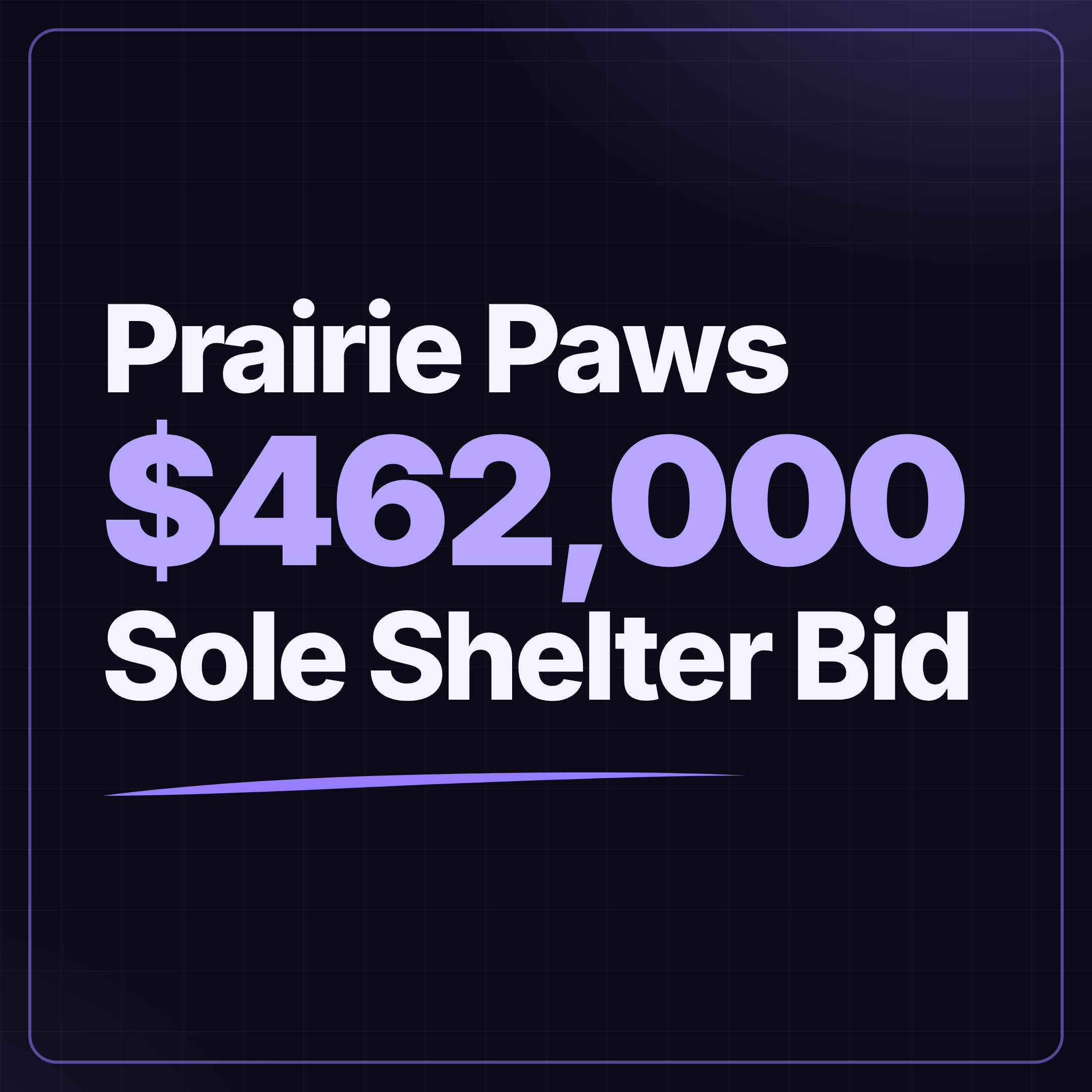 Prairie Paws Sole Bidder for Salina Animal Shelter; $462,000 Proposal Goes to City Commission