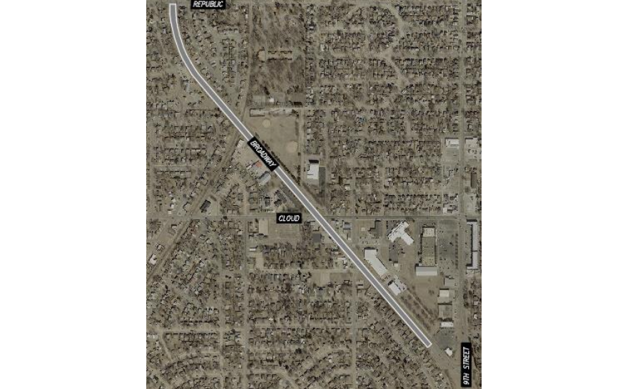 Broadway Overlay, Wayne and Ohio Milling Work Set to Begin Monday in Salina