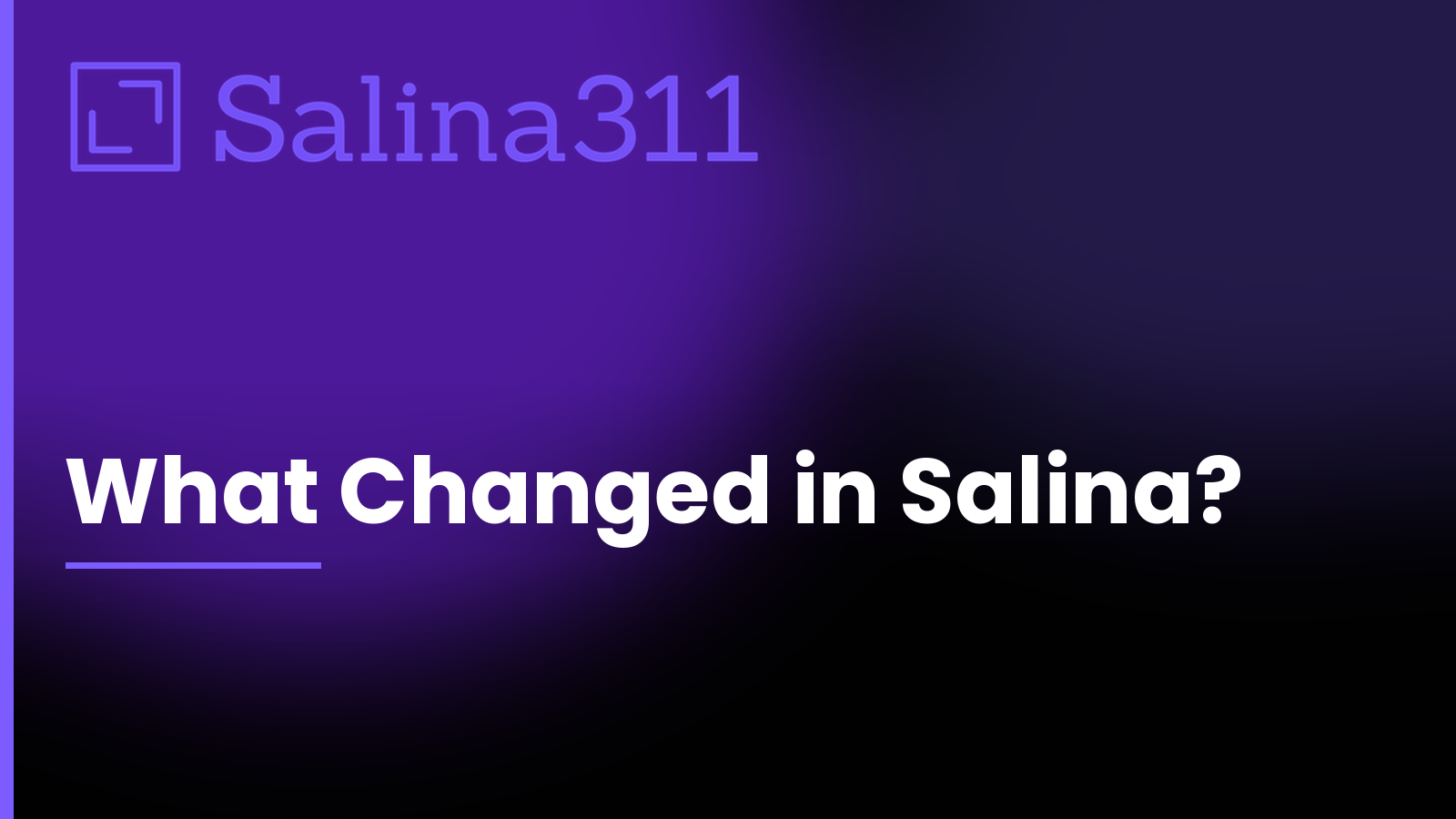 What Changed in Salina last week?