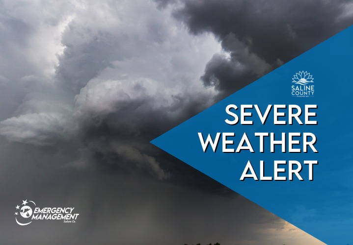 Severe Storms Possible in Salina This Afternoon and Evening; Flood Watch Stays in Effect