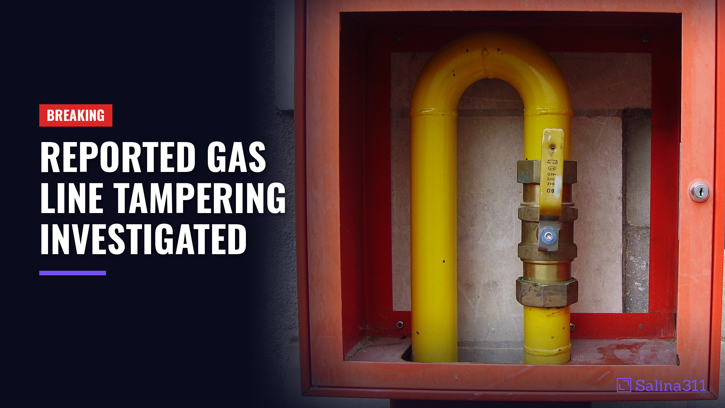 Reports of possible tampering surface after Salina, Assaria gas line issues
