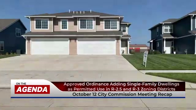 Commission Adds Single-Family Attached Homes as Permitted Use in Two Zoning Districts