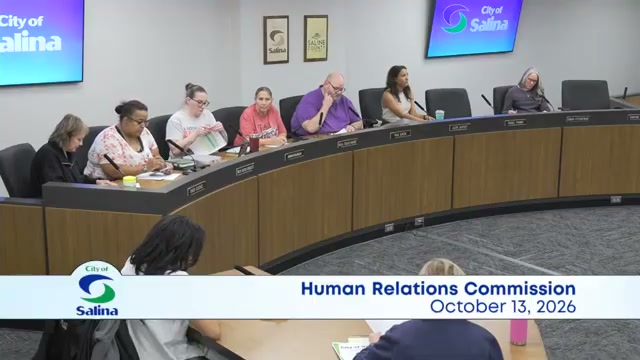 Salina Human Relations Commission Reviews October Civil Rights Docket