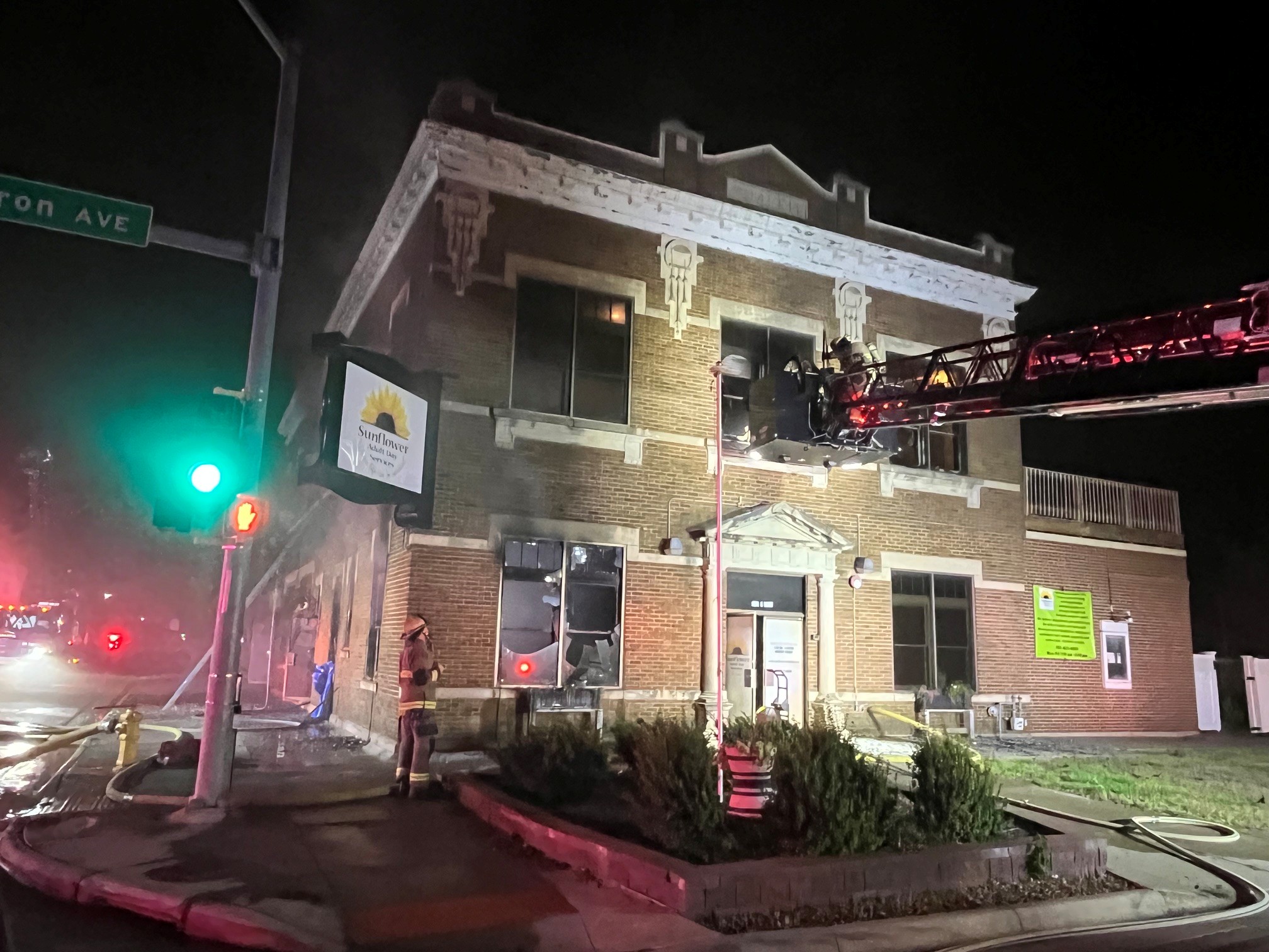 Salina Fire Department: Sunflower Adult Day Services Fire Under Investigation