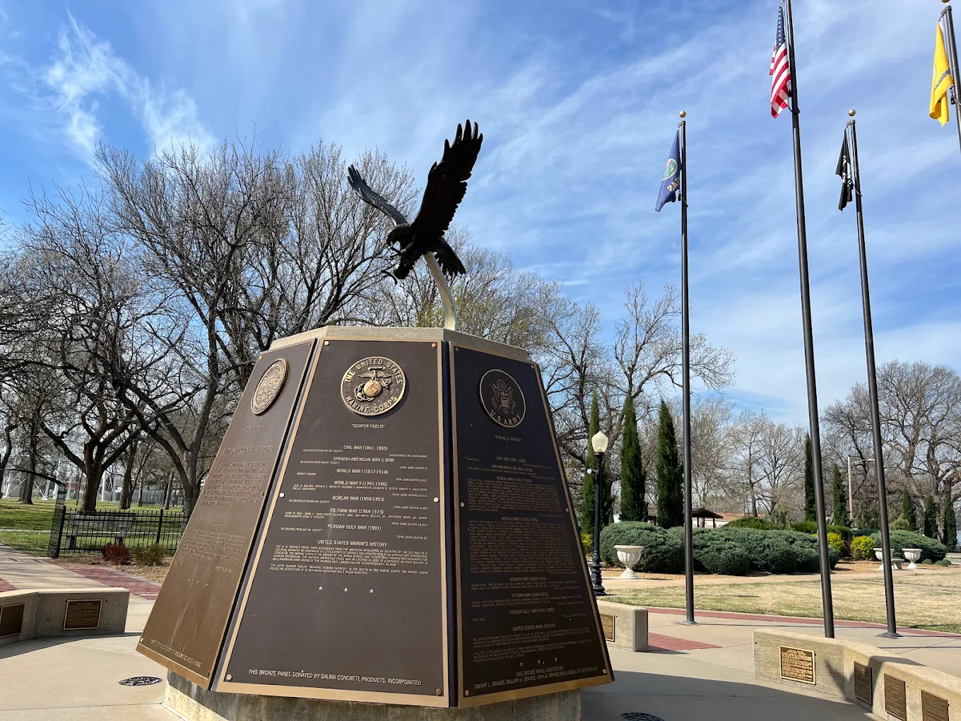 Salina City Commission Approves Agreement for Sunset Park War Memorial Improvements