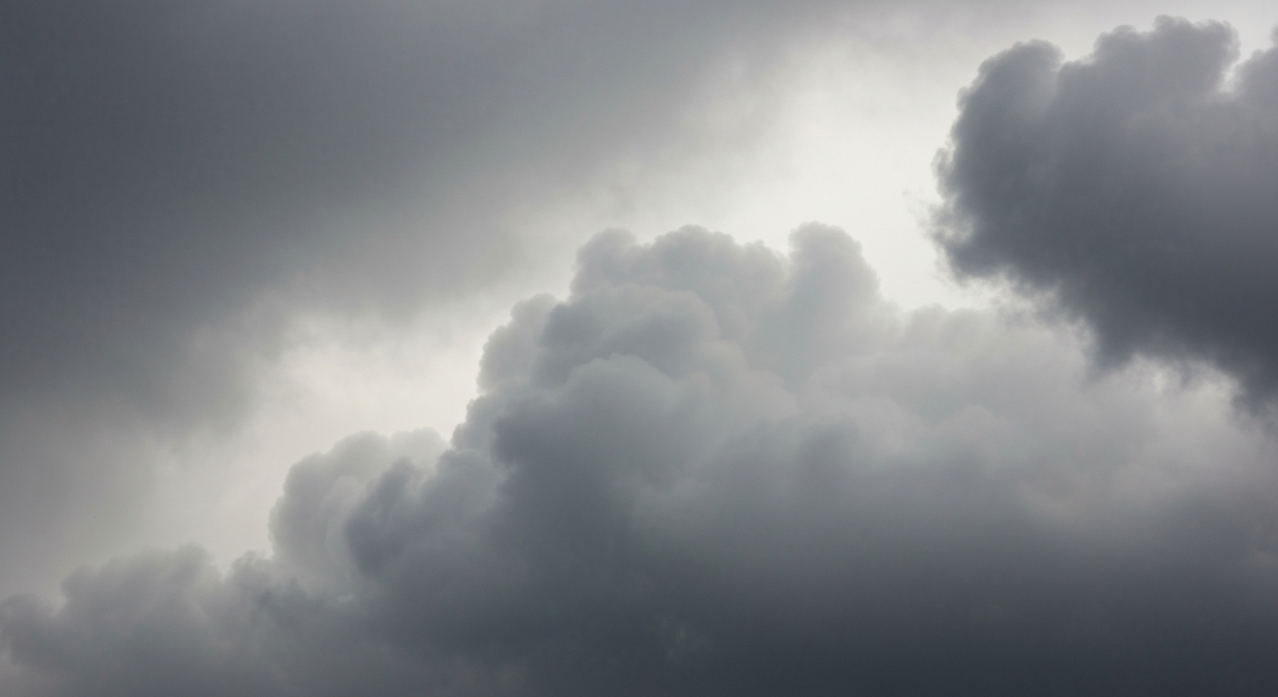 Overcast Skies Over Salina Today