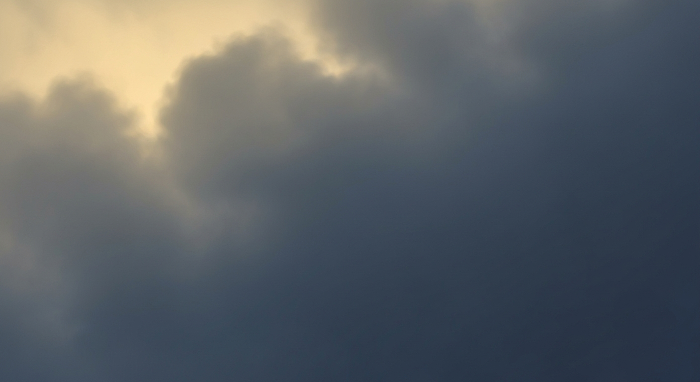 Overcast Skies Over Salina Today