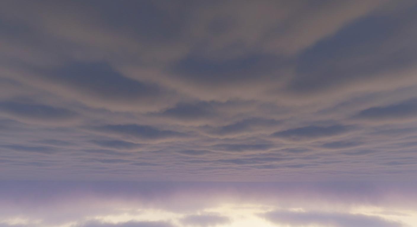 Breezy Cloud Cover Over Wilmington Today