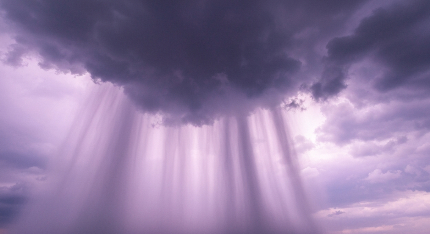 Heavy Rain Moving Through Lee's Summit